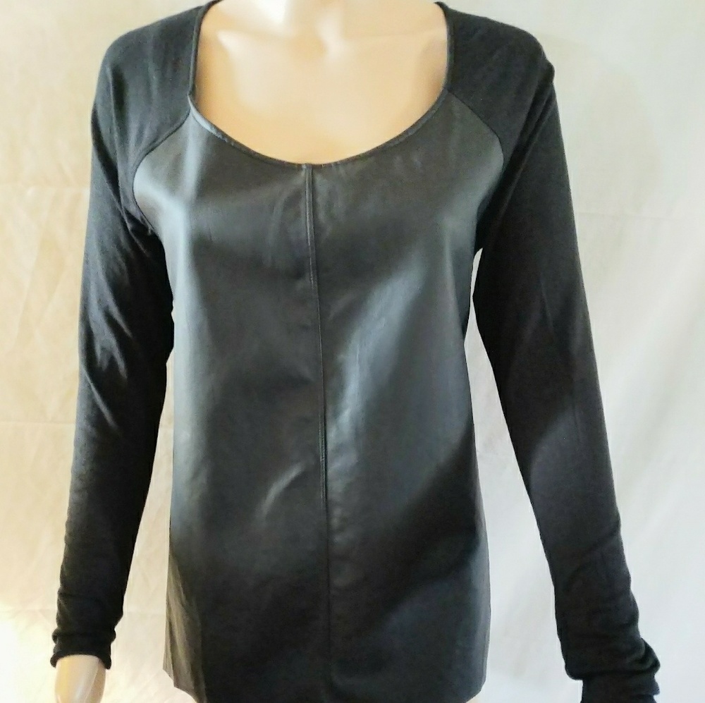 Mossimo Black Faux Leather Size S/P